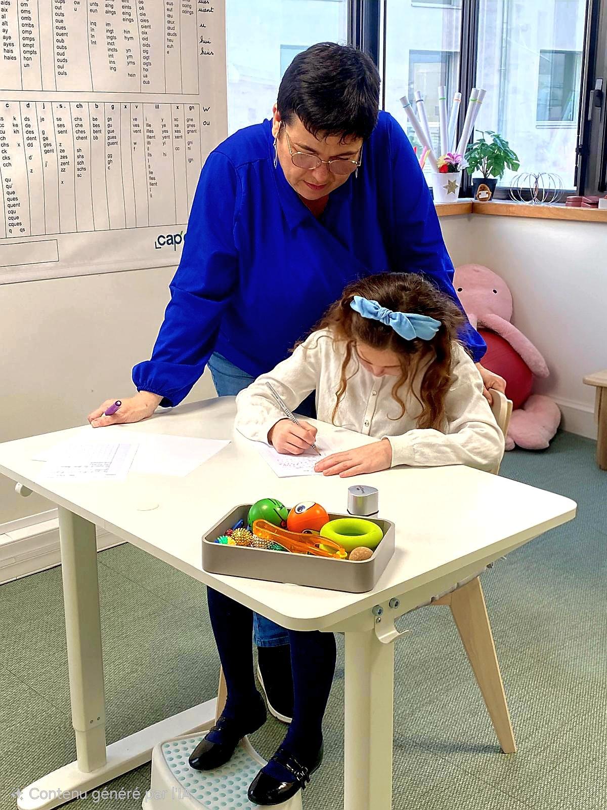 Portrait de Sandra Audinet, orthographothérapeute